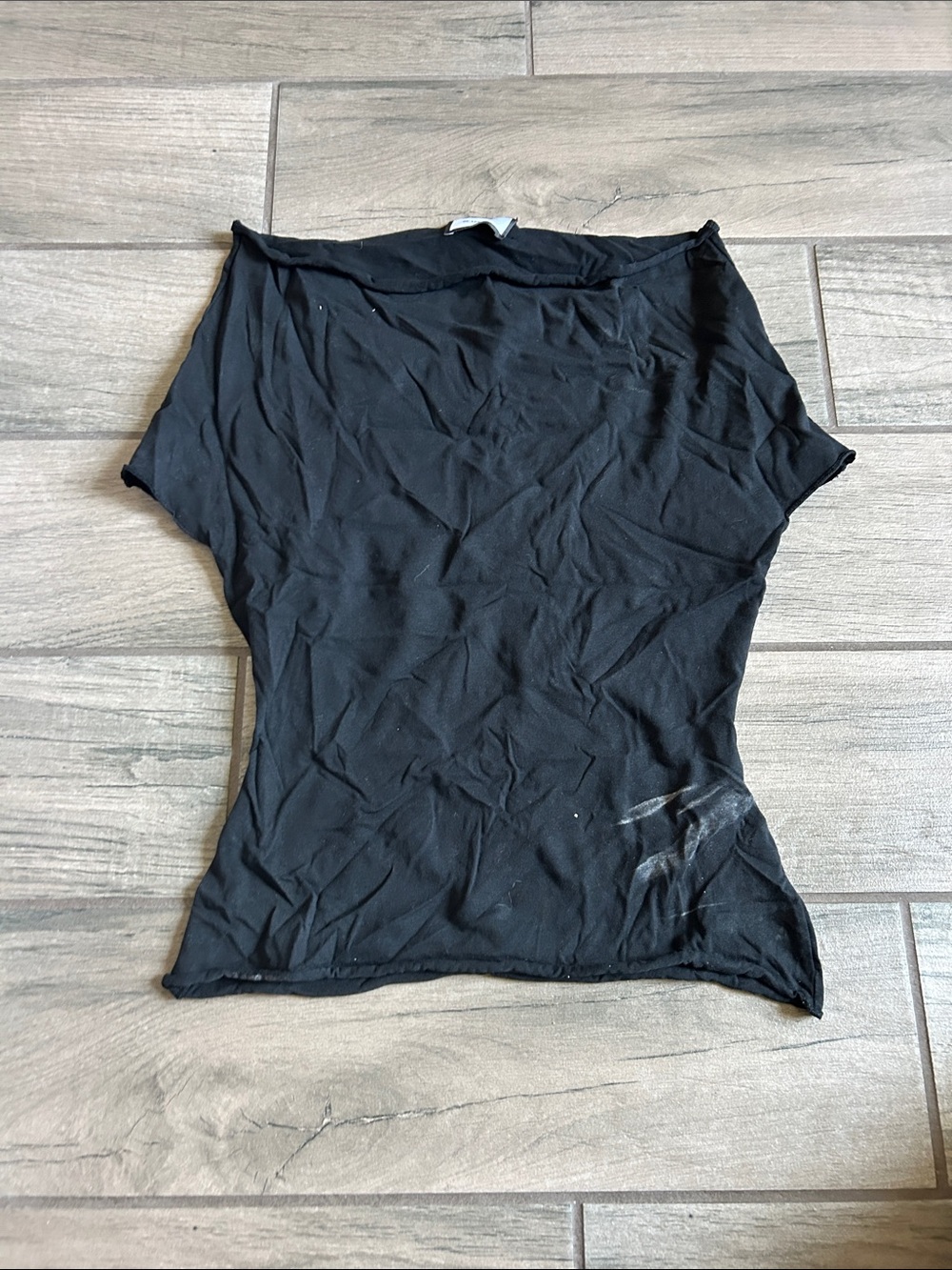 Slim Fit Black Short Sleeve Women's Tee